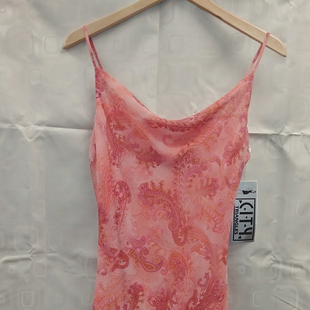 Coral dress